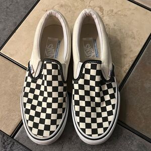 Vans Checkerboard Slip-On Sneakers